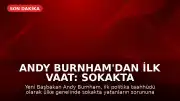 Andy Burnham'dan İlk Vaat: Sokakta Yatanları Bitirmek