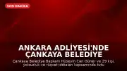 Ankara Adliyesi'nde Çankaya Belediye Başkanı Hüseyin Can Güner İçin Tutuklama Talebi