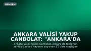 Ankara Valisi Yakup Canbolat: "Ankara'da toplanan sahipsiz sokak hayvanı sayısı 52 bine ulaştı"