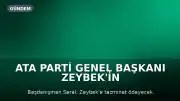 ATA Parti Genel Başkanı Zeybek'in Açtığı Davada Karar: Cumhurbaşkanı Başdanışmanı Saral Tazminat Ödeyecek