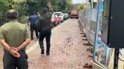 Avcılar'da Yağış Sonrası Yolda Kayma: Reyhan Sokak Trafiğe Kapatıldı