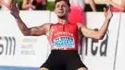 Avrupa 18 Yaş Altı Atletizm Şampiyonası'nda Yunus Emre Civelek'ten Türkiye Rekoru ve Altın Madalya