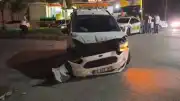 Batman'da Trafik Kazası: Taksi ile Hafif Ticari Araç Çarpıştı