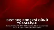 BIST 100 Endeksi Günü Yükselişle Tamamladı