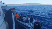 Bodrum Açıklarında 10 Düzensiz Göçmen Yakalandı