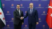 Dışişleri Bakanı Hakan Fidan, Suriye Dışişleri Bakanı Esad Hasan ile bir araya geldi