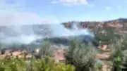 Diyarbakır Dicle'de Örtü Yangını Meydana Geldi