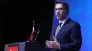 Enerji ve Tabii Kaynaklar Bakanı Alparslan Bayraktar: "Türkiye ile KKTC arasında deniz altından geçecek doğal gaz boru hattının inşasına başlıyoruz"
