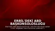 Erbil'deki ABD Başkonsolosluğu Yakınlarında 4 İHA İmha Edildi