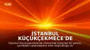 İstanbul Küçükçekmece'de Motosikletli Şahsın Silahlı Tehdit Anları Kamerada