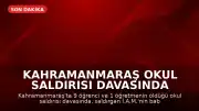 Kahramanmaraş Okul Saldırısı Davasında Sanıkların Cezaları Belli Oldu