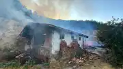 Kastamonu'da Ev Yangını Ormanlık Alana Sıçradı