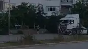 Kozan'da Düğün Konvoyundaki Kamyonlara Havalı Korna Cezası