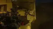 Küçükçekmece'de 5 Katlı Binanın Balkonunda Çökme Meydana Geldi