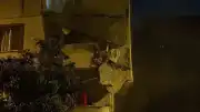 Küçükçekmece'de Balkonları Çöken Bina Tahliye Edildi
