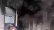 Mardin'in Nusaybin İlçesinde Halı Mağazası Yangını