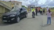 Samsun'da Trafik Kazası: Motosiklet Sürücüsü Yaralandı