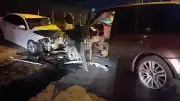 Sancaktepe'de Ters Yöne Giren Otomobil Zincirleme Kazaya Yol Açtı: 2'si Ağır 5 Yaralı