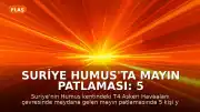 Suriye Humus'ta Mayın Patlaması: 5 Ölü