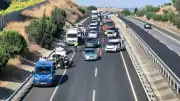 Tekirdağ-İstanbul Kara Yolunda 7 Aracın Karıştığı Zincirleme Kaza: 1 Yaralı