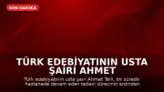 Türk Edebiyatının Usta Şairi Ahmet Telli Hayatını Kaybetti
