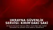 Ukrayna Güvenlik Servisi: Kırım'daki Saki Askeri Havaalanı'na saldırı düzenlendi