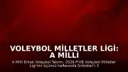 Voleybol Milletler Ligi: A Milli Erkek Voleybol Takımı Sırbistan'ı 3-0 Mağlup Etti