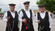 Samsun'da "Çarşamba Beyleri" Geleneksel Kıyafetleriyle Kültürü Yaşatıyor