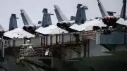 ABD Uçak Gemisi USS Abraham Lincoln Görev Sonrası Yıpranmış Görüntüsüyle Dikkat Çekti