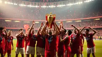 Galatasaray, Süper Lig'de 26. Şampiyonluğunu Kutladı