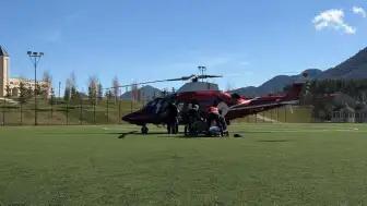 Konya'da Hava Ambulansı Kalp Krizi Geçiren Hastayı Taşıdı