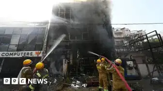 Lucknow'da Yangın Felaketi: Bina Yangınında 15 Kişi Hayatını Kaybetti