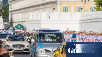 Tayland Prensesi Bha'nın Cenaze Töreni İçin Bangkok Sokakları Yas İçinde