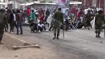 Kenya'da ABD Karantina Merkezi Projesine Tepki: Göstericiler ve Polis Karşı Karşıya