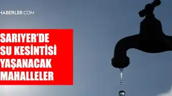 Sarıyer'de İçme Suyu Hattı Arızası: Maden Mahallesi'nde Sular Kesildi