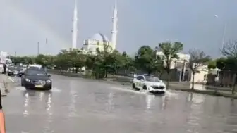 Edirne'de Şiddetli Yağış Ulaşımı Aksattı, Tarım Arazileri Zarar Gördü