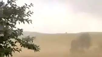 Bingöl Sudüğünü Köyünde Şiddetli Fırtına Meydana Geldi