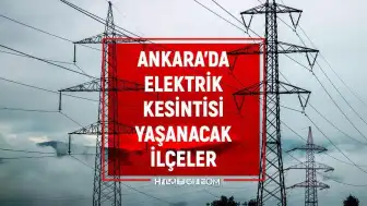 Ankara'da Planlı Elektrik Kesintileri: Başkent EDAŞ Çalışma Takvimi Açıklandı