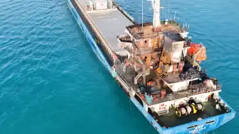 Ukrayna Açıklarında Saldırıya Uğrayan Türk Gemisi İstanbul Boğazı'ndan Geçti