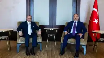 Dışişleri Bakanı Hakan Fidan Kahire'de Massad Boulos ile Bir Araya Geldi