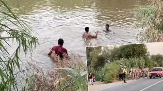 Aydın İncirliova'da Büyük Menderes Nehri'ne Giren 2 Çocuk Kayboldu