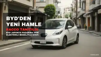 BYD Japonya Pazarına Racco Modeliyle Giriş Yaptı