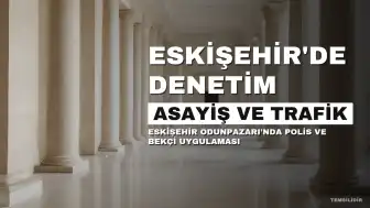 Eskişehir'de Asayiş ve Trafik Denetimi Gerçekleştirildi
