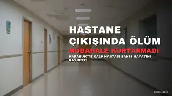 Karabük'te Hastane Çıkışında Fenalaşan Şahıs Hayatını Kaybetti