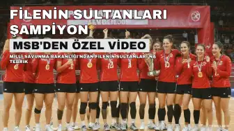 Milli Savunma Bakanlığı'ndan 'Filenin Sultanları'na Özel Video: Mehmetçiğin Tebrik Mesajları Büyük İlgi Gördü