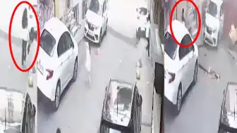 İstanbul Esenler'de Şiddetli Fırtına: Çatı Sokağa Savruldu
