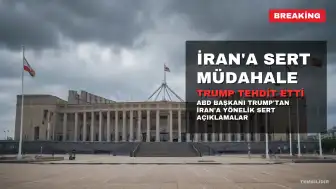 Trump, İran'a Sert Müdahale Tehdidinde Bulundu