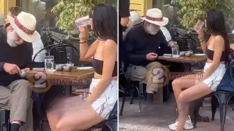 Cihangir'de Muhammed Cangören'e Muhabir Sorusu Tepkisi