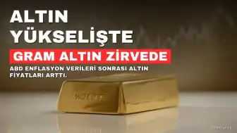 Altın Fiyatları Yükselişte: Gram Altın 3 Ayın Zirvesinde
