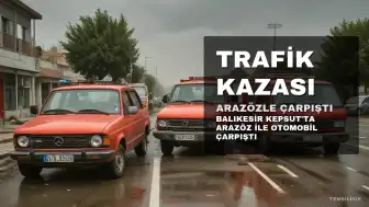 Balıkesir'de Trafik Kazası: 1 Ölü